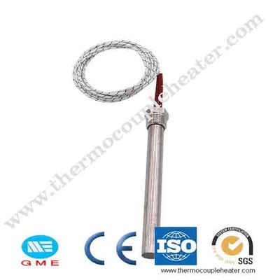 MgO Insulation Immersion Cartridge Heater With Screw Threaded Fitting