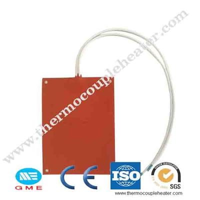 12V Silicone Rubber Flexible Heater With MgO Insulation