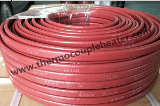 PTFE Self Regulating Electric Heat Trace Cable With Fluoropolymer Overjacket