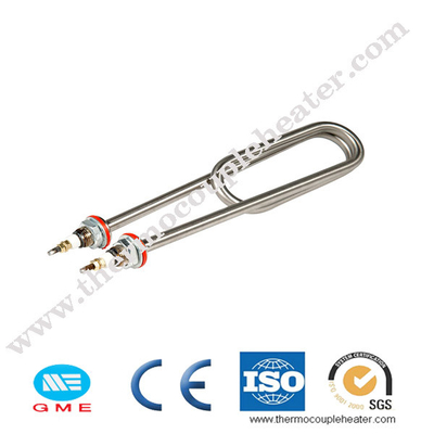 Single U Shape 220V / 380V Water Immersion Tube Heating Element 1KW - 4KW