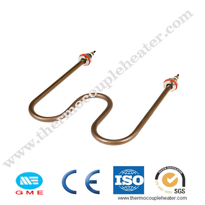 Single U Shape 220V / 380V Water Immersion Tube Heating Element 1KW - 4KW