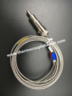 Temperature Sensor Bayonet Style Thermocouple Type J / K With 2m Cable
