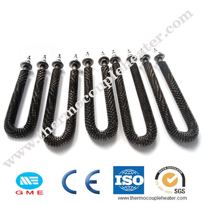 6mm 15kw U Type Tubular Finned Air Heater 750w Finned Heating Element