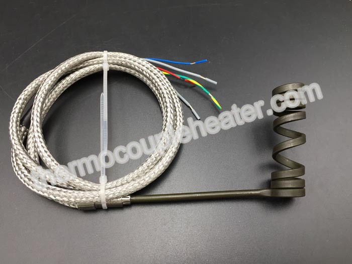 Customized Electric Coil Heaters With SS Braided Leads , Highly Non
