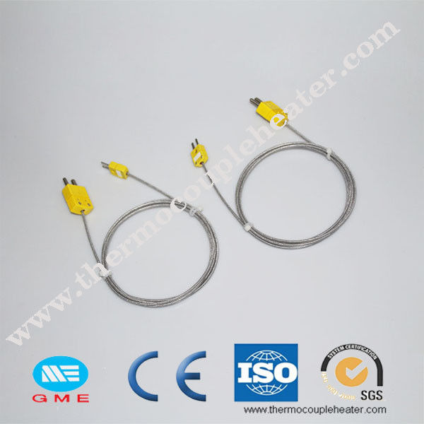K Type With Shielding Thermocouple RTD Wire Compensation Cable For Industrial Use