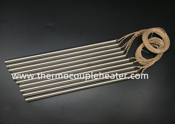 Custom Size Cartridge Heaters 5/8" X 16" With Lead Cable 1 Meter