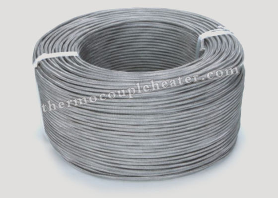 RTD Type J Thermocouple Extension Wire with Silicon Rubber Insulated Conductor / Silicon Rubber Jacket