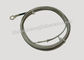 Type K Thermocouple Compensating Cable With Quartz Fiber Insulated Conductor / Jacket supplier