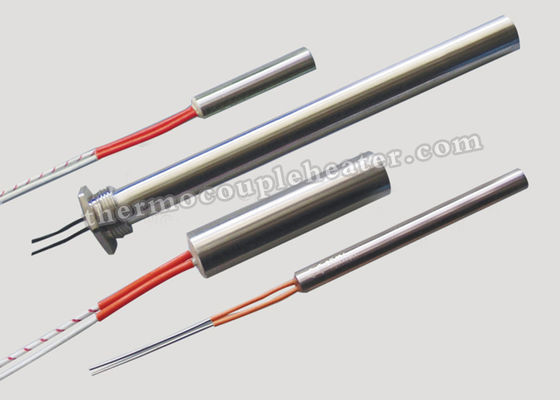 High Power Density Cartridge Heaters with Stainless Steel Mounting Flange