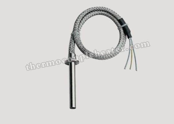 High Power Density Cartridge Heaters with Stainless Steel Mounting Flange