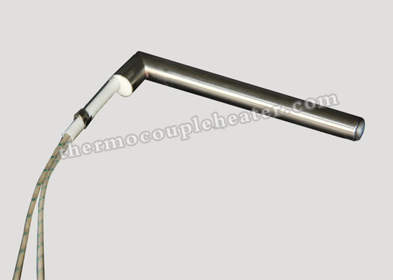 High Temperature Stainless Steel Right Angel Cartridge Heaters with Pure Nickel Conductor Wire