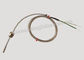 Type K Miniature Adjustable Bayonet Thermocouple For Plastic Industry supplier