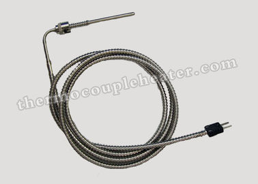Type J K Fixed Bayonet Thermocouple For Plastic / Packaging Industry