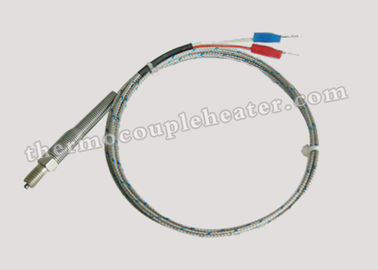Plastic Extruders Nozzle Bolt Style Thermocouple With Calibration Type K J
