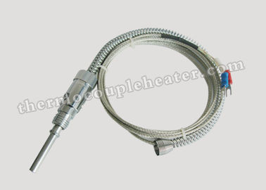 Plastic Extruders Nozzle Bolt Style Thermocouple With Calibration Type K J