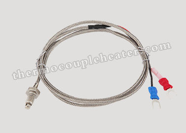Plastic Extruders Nozzle Bolt Style Thermocouple With Calibration Type K J