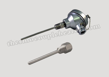 Mineral Insulated Thermocouple RTD Pt100 Pt1000 Sensors With Thermowell