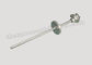 Stainless Steel Flange Style Tube / Wire Type J T K Type Thermocouple Probe supplier
