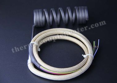 Hot Runner Spring Coil Heaters High Insulation Stainless Steel 304 / 316