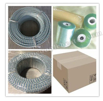 Electric Heater High Temperature Cable , Silicon Rubber Insulated Heating Wire