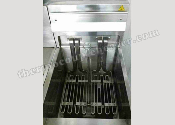 Tubular Electric Immersion Water Heater For Oil Boiling / Chicken Chips Frying