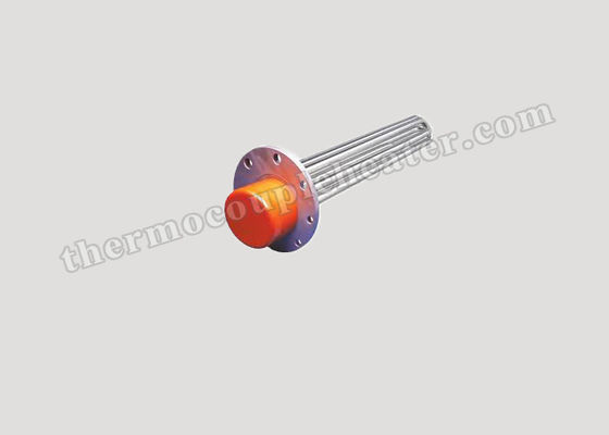 High Purity MgO Flat Flange Immersion Heater / Hot Water Immersion Heater