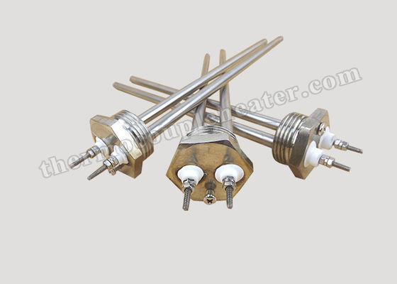High Purity MgO Flat Flange Immersion Heater / Hot Water Immersion Heater