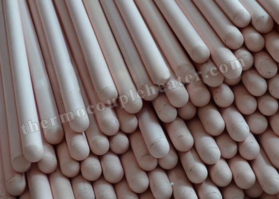 Industrial Thermocouple Components Alumina Ceramic Thermocouple Protection Pipe