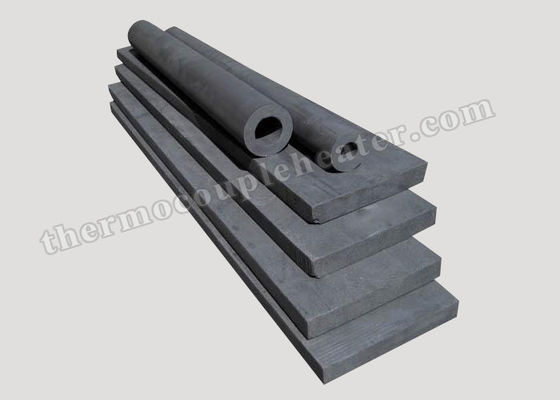 Recrystallized RSiC Thermocouple Silicon Carbide Tubes Anti - Corrosion