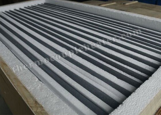 Recrystallized RSiC Thermocouple Silicon Carbide Tubes Anti - Corrosion