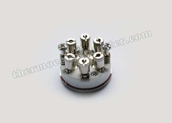 Thermocouple Accessories 2-6 Pins Ceramic Thermocouple Connection Board