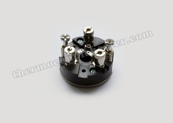 Pressional Thermocouple Components RTD Terminal Block Black Colour
