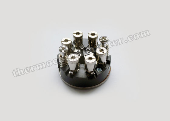 Pressional Thermocouple Components RTD Terminal Block Black Colour