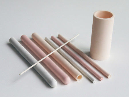 High Temperature Thermocouple Components Ceramic Protection Tube