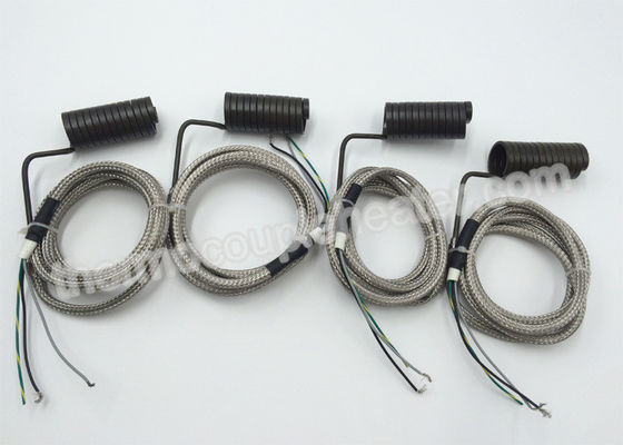 220V 400W K Thermocouple Microtubular Coil Heaters For Injection Mold