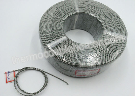 Fiberglass And Fiberglass And SS Braided Thermocouple compensating Wire