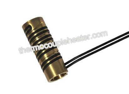 Brass Pipe Heater for Hot Runner , Coil Heater Embedded in Brass Tube