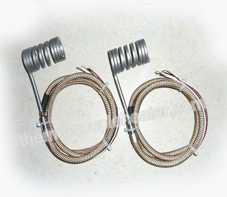 Hot runner coil heater , Thermocouple RTD for precision heating systems with different sleeves