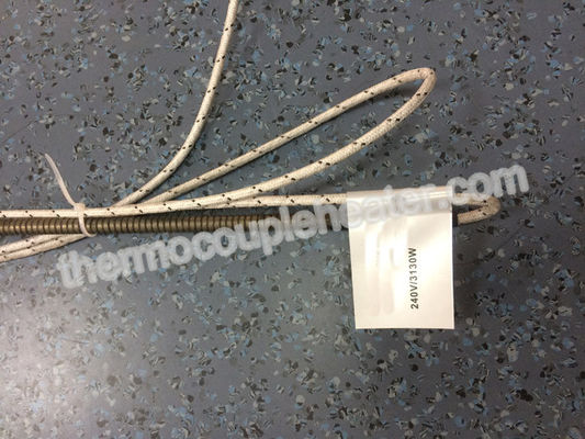 8.5MM Stainless Steel Sheath Diameter Flexible Tubular Heater For Hot Runner Manifold