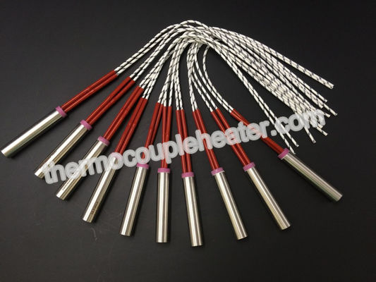 Stainless Steel Metal Sheath Electric Cartridge Heater With Thermocouple For 3D Printer