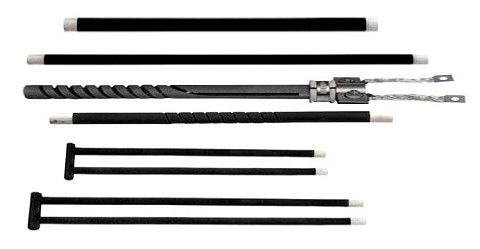 Silicon Carbide Rod SiC Heater Element Thermocouple Components for Industrial Heating