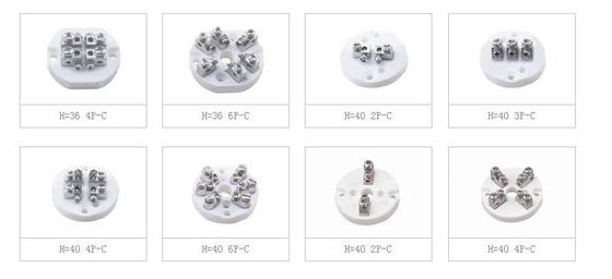 Thermocouple Components C-3P-C Ceramic Block , Nickel Coated Brass 21 - 30 AWG