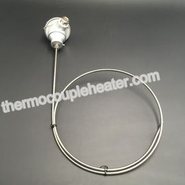 Pt100 RTD Temperature Sensor , High Temperature Thermocouple Probe 2 Pairs