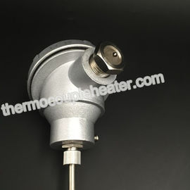 Pt100 RTD Temperature Sensor , High Temperature Thermocouple Probe 2 Pairs