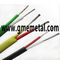 Heat resistant  insulated Thermocouple Compensating Cable PVC Material supplier