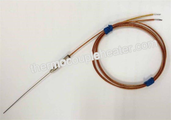 Economical High temperature thermocouple probe with stainless steel armoured materials