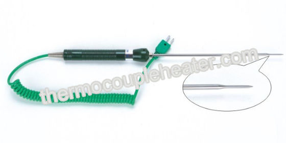 Handheld Point - End Thermocouple RTD Type K / J For Temperature Sensor