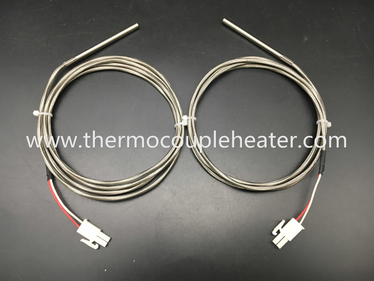 Customized RTD PT500 Temperature Sensor 2 Wire With Special Connector