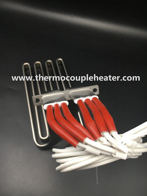 Immersion Tubular Heater In Flat Shape For Oil Or Water Heating