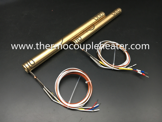 Hot Runner System Mini Tubular Copper Coil Heater With Thermocouple J